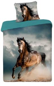 Молодёжное постельное белье Faro 05 Best Friends Horse комплект 140х200см + подушка 70х90см