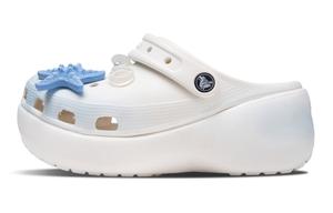 Crocs Сабо с морской солью и пеной унисекс белого цвета