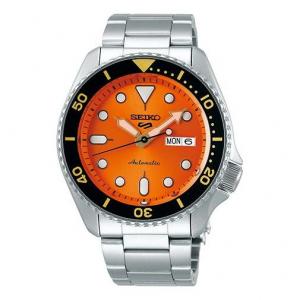 Часы SEIKO No. 5 Japan Mechanical Sports 'Orange Silver'