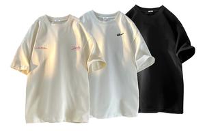 Футболка Huichao Riding The Wind с рукавом дроп-шипдер унисекс WARRIOR, [multiple styles/3 pack]оранжевый+белый+pure черный