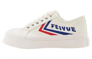 Feiyue Женские низкие кеды из холста бежево-голубые, цвет Beige/Blue
