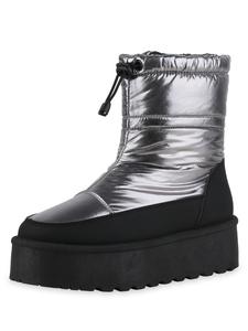 Ботильоны VAN HILL Winter Boots Elowen, цвет Grau Metallic