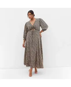 Женское платье макси с принтом «Джесси» CITY CHIC, мультиколор