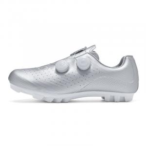 JYVME Износостойкие дышащие велотуфли Low Top для мужчин Silver Mountain Cleat, цвет Silver Mountain Cleat