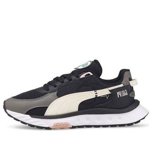 Кроссовки wild rider downtown 'black ivory' Puma, черный