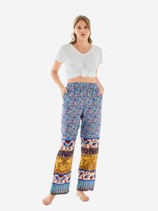 Женские брюки Webhose синего цвета Goldenbay