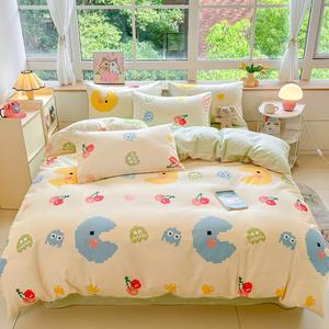 Antarctic Комплект постельного белья 1,8 м, пододеяльник 200x230 см, Pacman, хлопок, мягкий, нежный