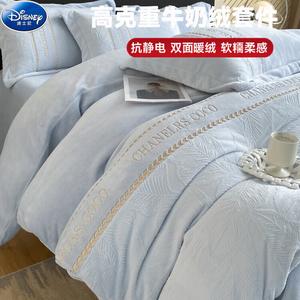 Disney Комплект постельного белья 1,8 м, 4 предмета, пододеяльник 200x230 см