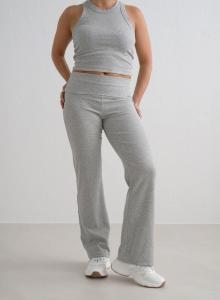 AIM'N Женские штаны для йоги Petite Ribbed Lightweight Grey Melange