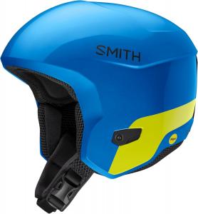 Спортивный шлем SMITH Counter MIPS Snow, Electric Blue Stripe