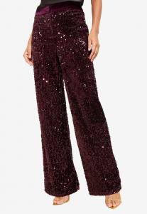 Брюки Friends Like These SEQUIN, Purple