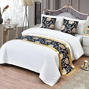 TTiiLoe Плед для кровати синий Peony Blue