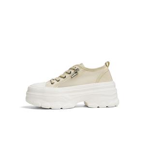 RED DRAGONFLY Женские противоскользящие износостойкие низкие кеды из хлопка абрикос, цвет Apricot