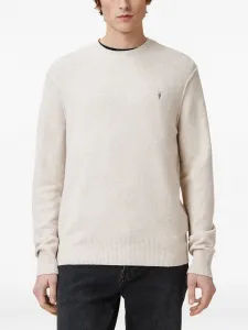 Джемпер с вышитым логотипом AllSaints, нейтральный