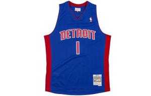 Mitchell Ness Баскетбольная майка Mitchell & Ness мужская синяя