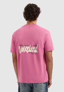 Футболка Pure Path Print T-shirt, Raspberry/Berry