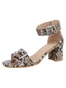 Сандалии на плоской подошве Ital-Design, цвет beige und braun