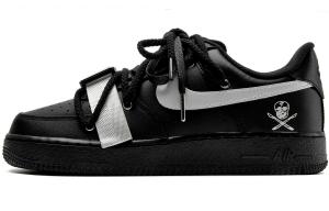 Кроссовки Nike Air Force 1 Skateboard Shoes Unisex Low-Top Black