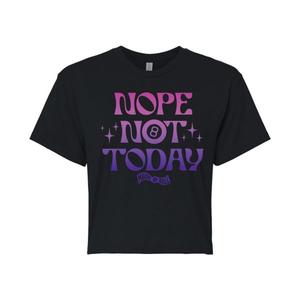 Футболка с принтом "Волшебный шар 8" для подростков "Нет, не сегодня" Licensed Character, черный