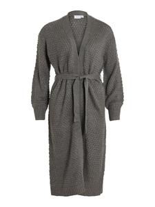 Вязаный кардиган VILA VILiomy, темно-серый