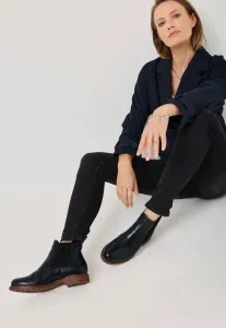 Ботинки челси на щиколотке Tamaris, Navy Leather