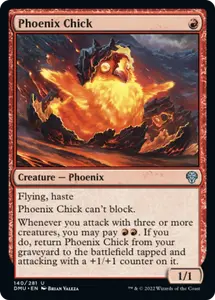 Карточная игра Phoenix Chick - Dominaria United Foil