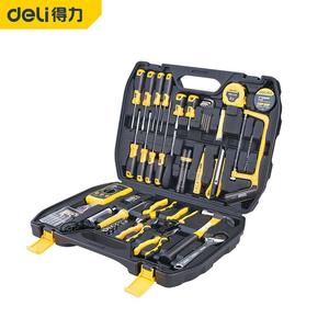 Deli DL1042 бытовой многофункциональный ящик для инструментов, набор ручных инструментов, набор для ремонта телекоммуникационных часов, 42 шт.