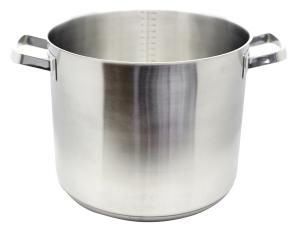 Кастрюля vegetable pot профессиональная кухня 135 л Elo, серебряный