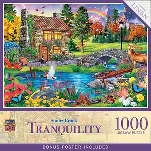 Шедевры отдыха - пазл из 1000 элементов в коттедже Стоуни-Брук Masterpieces Puzzles, multicolor