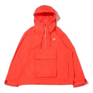 Куртка Men's Nike Sportswear Circa Logo Solid Color Waterproof Hooded Jacket Light Deep Red DQ4235-696