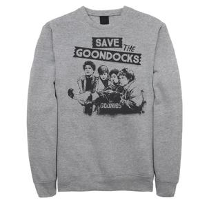 Мужской свитшот с надписью The Goonies Save The Goondocks Licensed Character