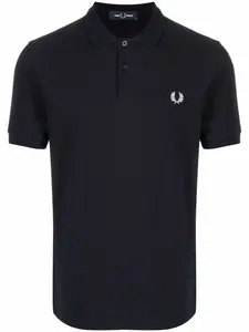 Рубашка поло с вышитым логотипом Fred Perry, синий