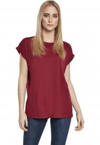 Базовая футболка Urban Classics свободного кроя, бордовый