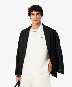 Рубашка с открытым воротником из вафельной вязки