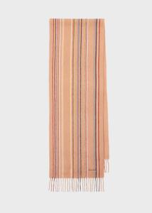 Кашемировый шарф "Signature Separated".