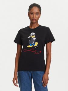 Футболка regular fit A3W17090 Karl Lagerfeld, чёрный