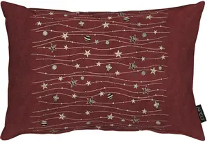 АПЕЛЬТ декоративная подушка "6301" APELT 48х48 см, золотой/красный