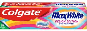Зубная паста Colgate Max White Design Edition Crystal Mint, 75 мл