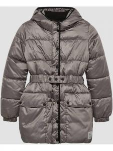 s.Oliver Стеганое пальто серебристого цвета