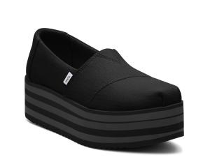 Слипоны Toms Alp на платформе без шнуровки, черный