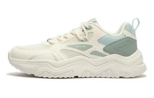 Кроссовки 361° Lifestyle Shoes Women's Low-top White/Green, зеленый