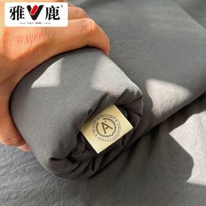 Yalu Простыня на резинке 120х210 см, хлопок, дышащая, цвет Dark Gray