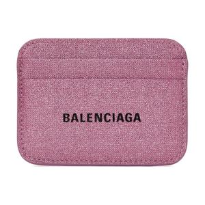 Balenciaga Женский розовый картхолдер из полиуретана