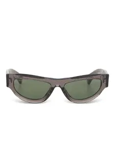 Солнцезащитные очки «кошачий глаз» с монограммой GG Gucci Eyewear, серый