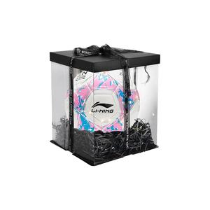 LINING Размер 5 футбольный мяч TPU машинной строчки унисекс белый розовый синий