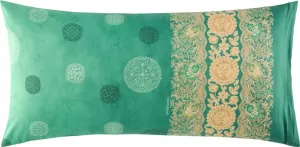 Наволочка из сатина , одинарная, PALLAVICINO цвет V1 МЯТА, размер 40х80 Bassetti