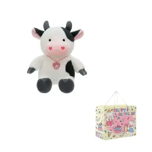 Мягкая игрушка Mengmeng Cow Dolls высотой 23см/35см/45см DAKUTU