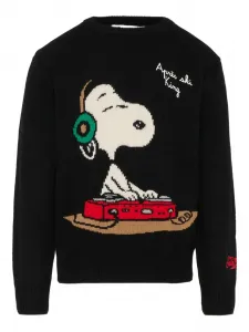 Свитер Douglas Snoopy Mc2 Saint Barth Kids, черный