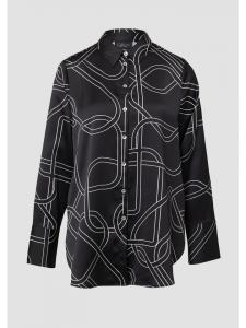 Блузка 99A3_черная s.Oliver