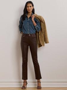 Джинсовая рубашка с длинным рукавом Lauren Jamelko Ralph Lauren, Haze Wash